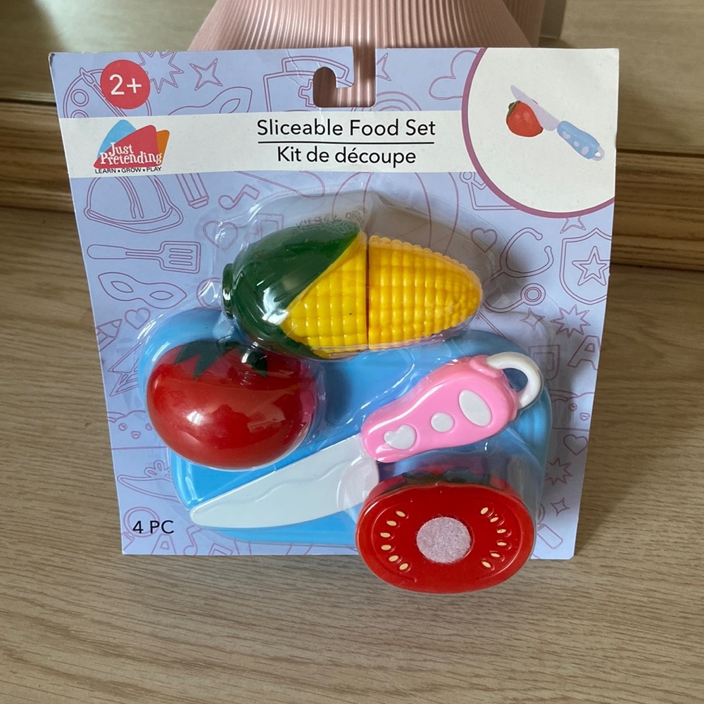 Sliceable Food Set For Children